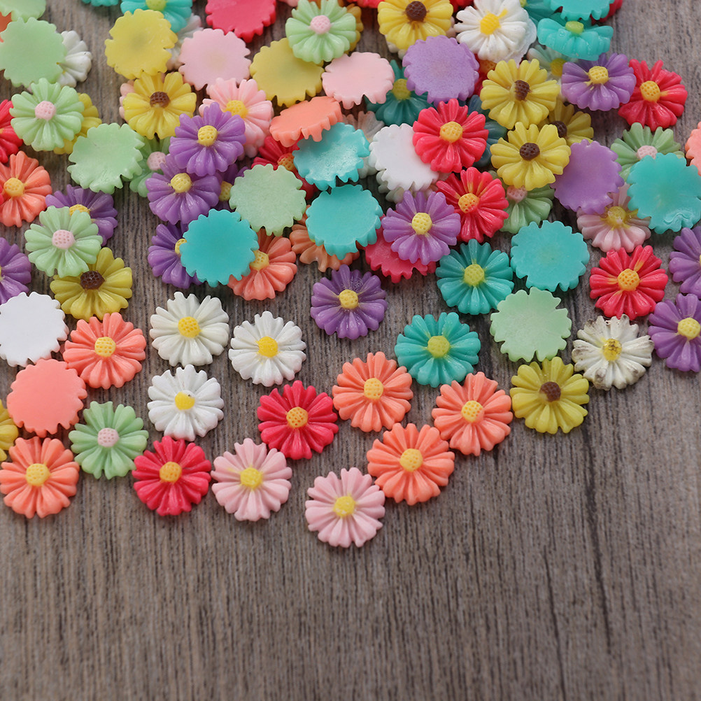 Resin Craft Projects - 200 buah, ukuran 13 mm, hiasan