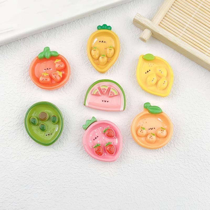 Resin Craft Projects - Gantungan Resin Berbentuk Buah Kartun yang