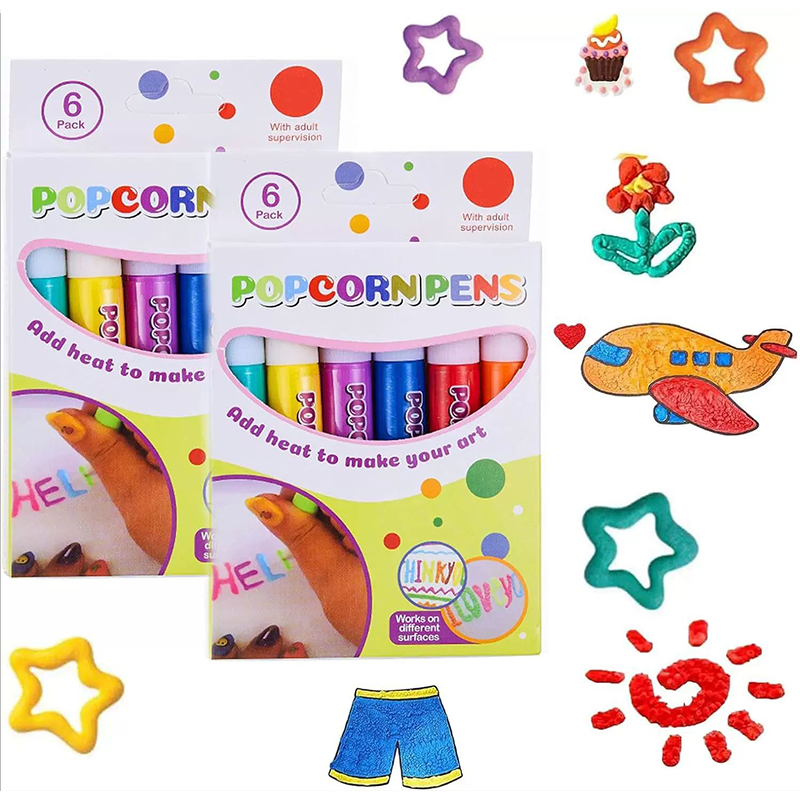 6/12pcs Pena Popcorn Ajaib, Pe - Copic Marker Sketch ulasan dan harga