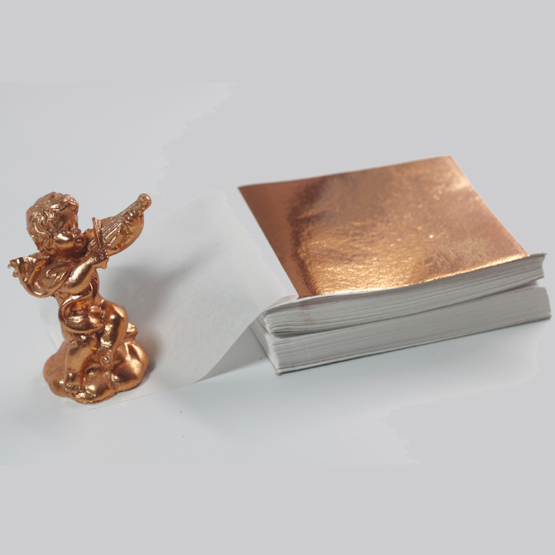 100Pcs Imitasi Emas Sliver Dau - Gold Foil Flakes ulasan dan harga