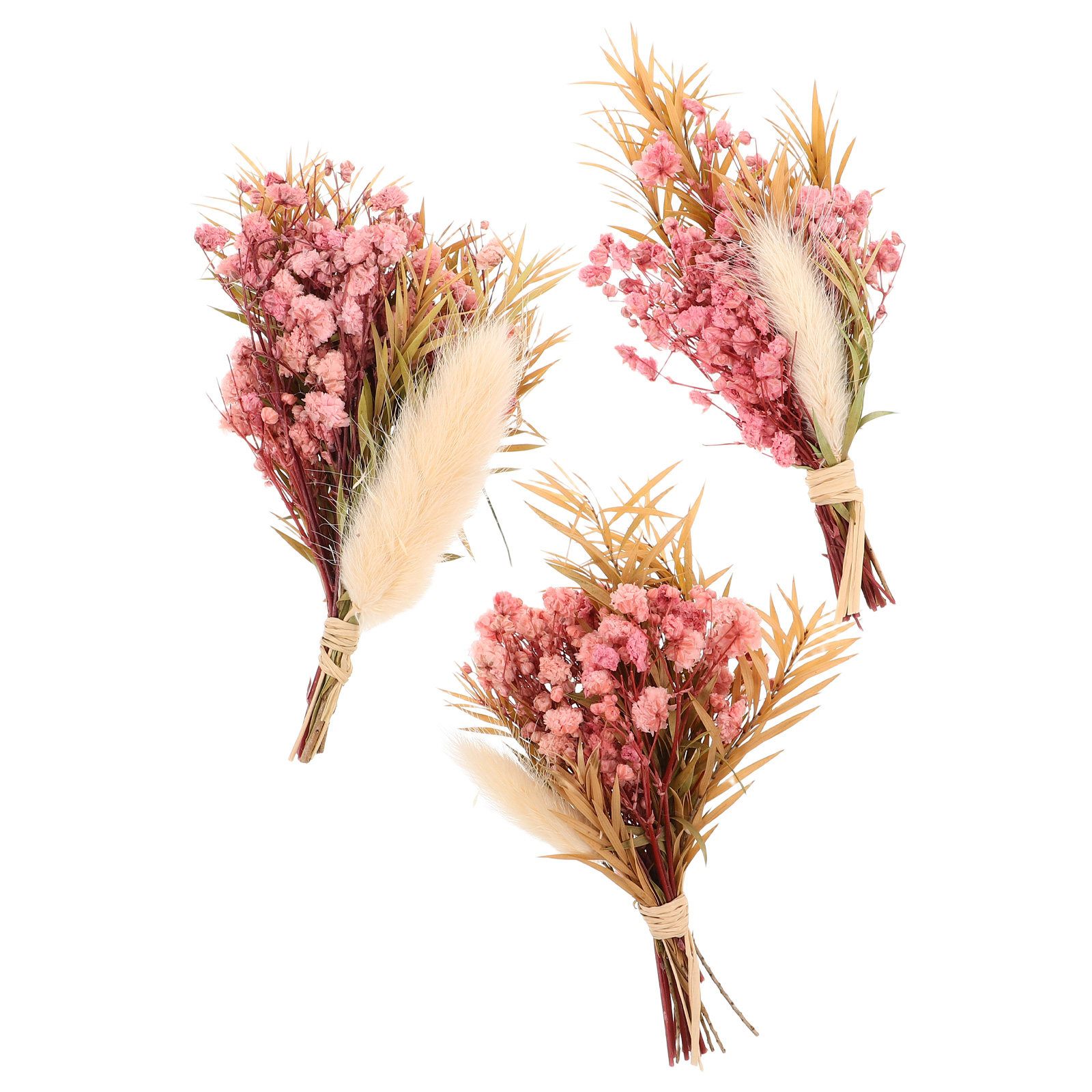 3 Buah Buket Bunga Kering Mini - Dried Flower Bulk ulasan dan harga