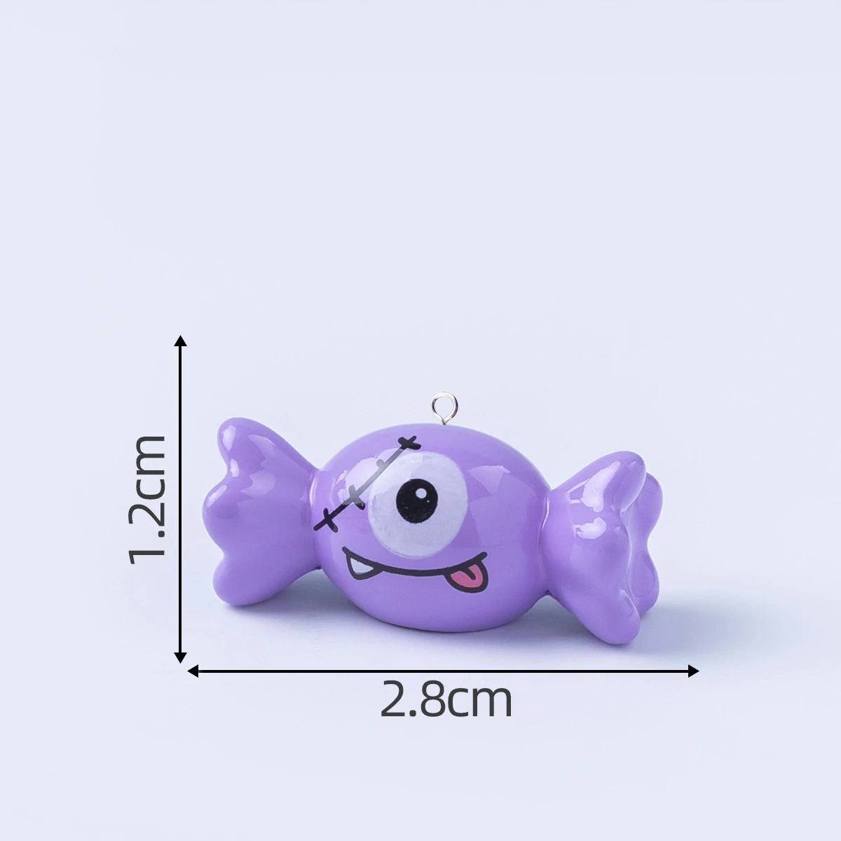 10Pcs Gantungan Resin Permen H - Resin Craft Projects ulasan dan harga