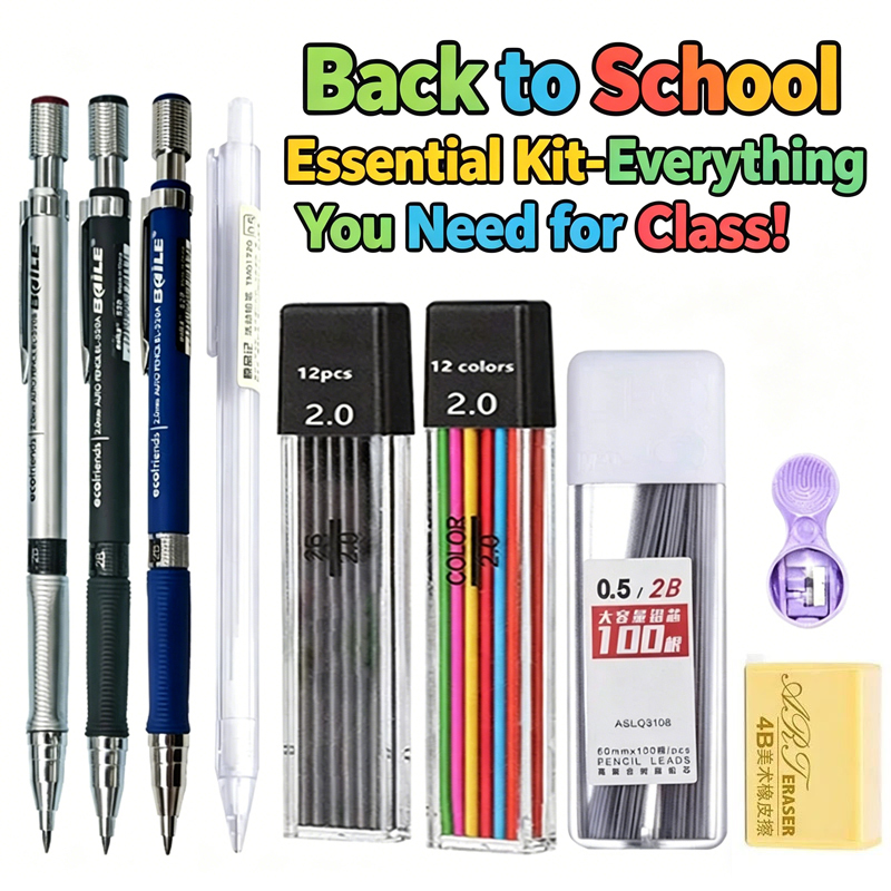 2-9 Buah Set Pensil Mekanik 2. - Staedtler Pencil Lumocolor ulasan dan harga