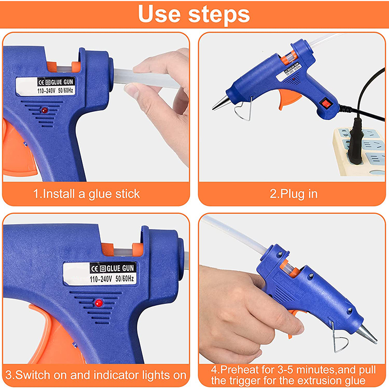 Pistol Lem Panas Mini 20W EU E - Heat Gun Small ulasan dan harga