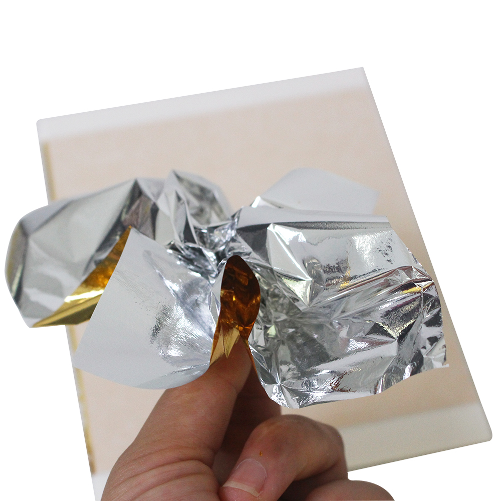 100 lembar Kertas Foil Imitasi - Gold Foil Flakes ulasan dan harga