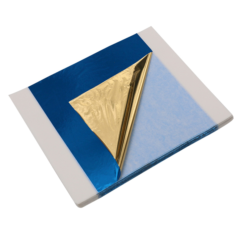 100 lembar Kertas Foil Imitasi - Gold Foil Flakes ulasan dan harga