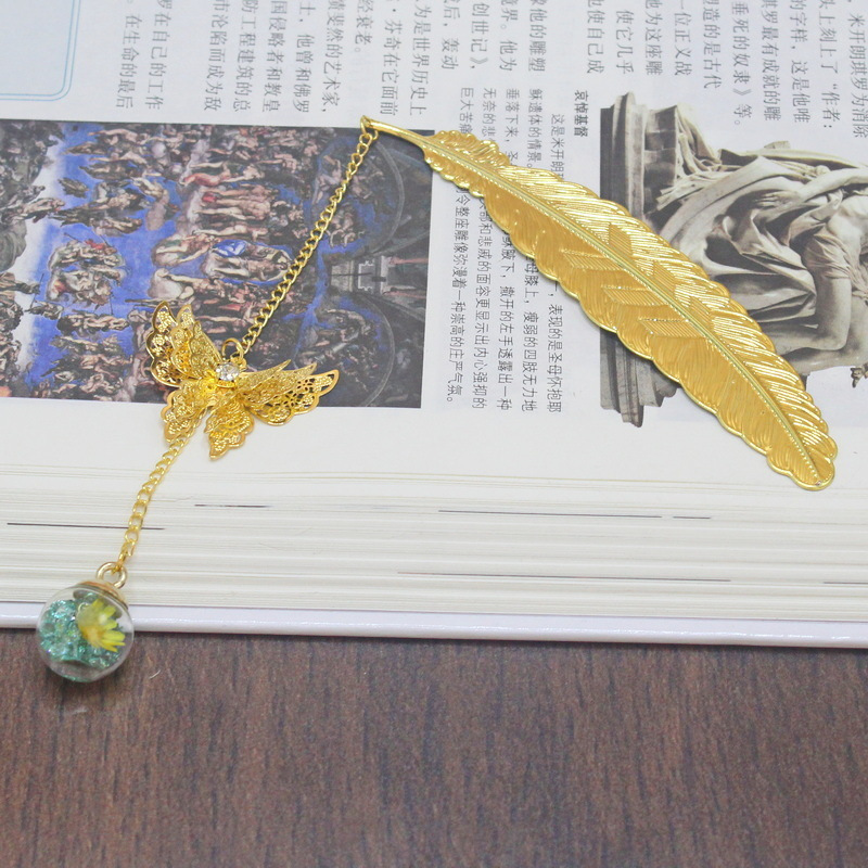 1 Buah Pembatas Buku Logam Gay - Dried Flower Bulk ulasan dan harga