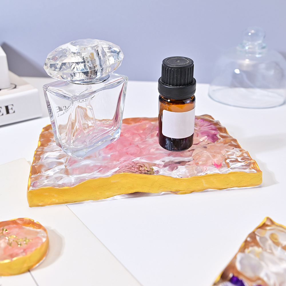 Cetakan DIY Resin Kristal Nata - Coaster Mold Round ulasan dan harga
