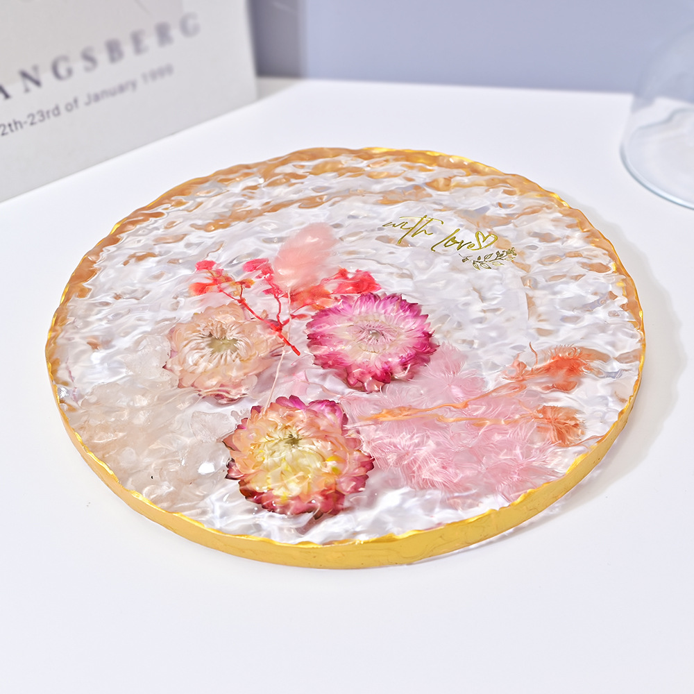 Cetakan DIY Resin Kristal Nata - Coaster Mold Round ulasan dan harga