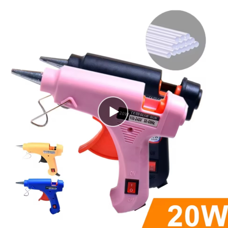 Pistol lem 20W dengan colokan  - Heat Gun Small ulasan dan harga