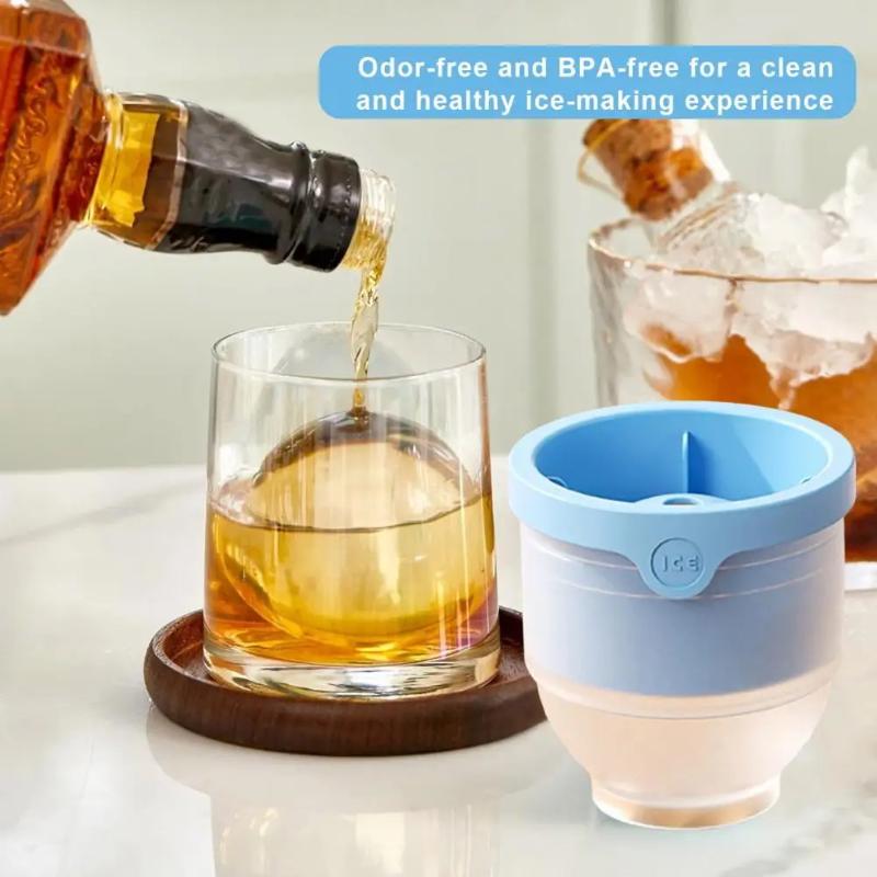 Cetakan Es Silikon Bulat Diame - Coaster Mold Round ulasan dan harga