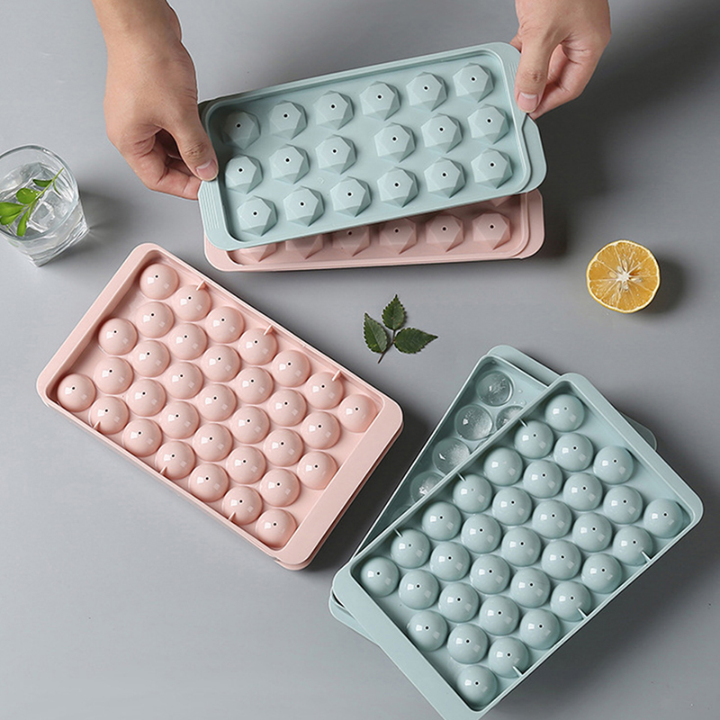 1Pc Cetakan Es Bulat 3D dengan - Coaster Mold Round ulasan dan harga