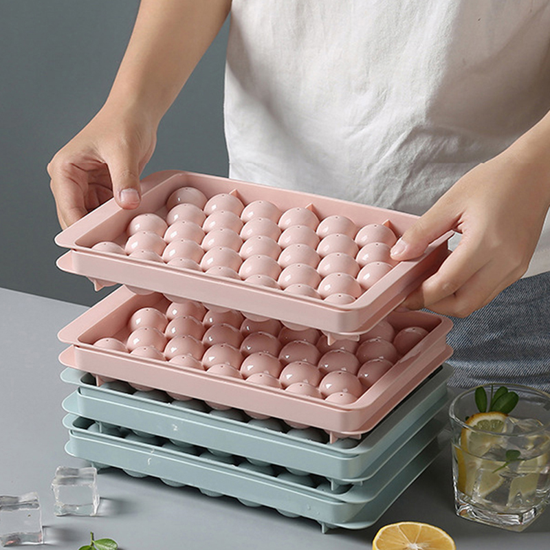 1Pc Cetakan Es Bulat 3D dengan - Coaster Mold Round ulasan dan harga